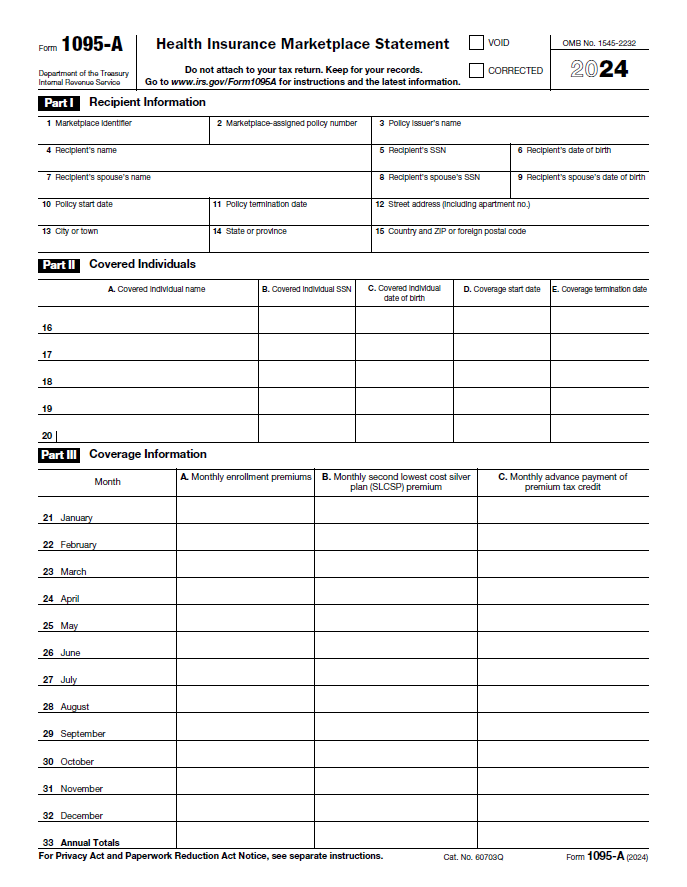 Form 1095-A
